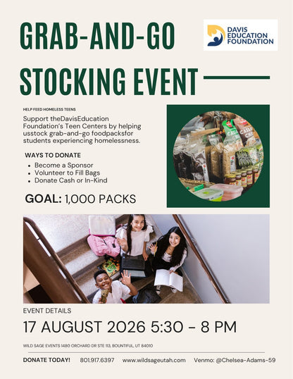 2nd Annual Grab-and-Go Charity Event - Volunteer