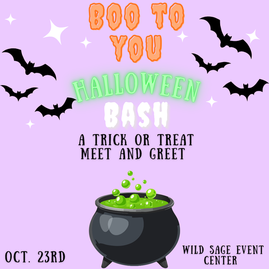 Boo to YOU Halloween Bash